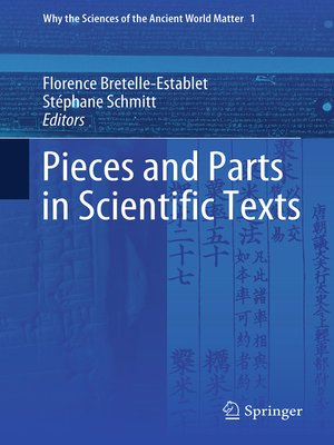 cover image of Pieces and Parts in Scientific Texts